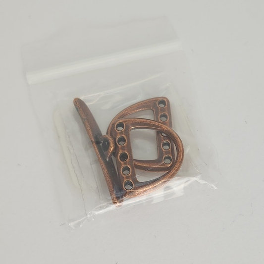 5 Hole D-Ring Clasp Set 19mm
