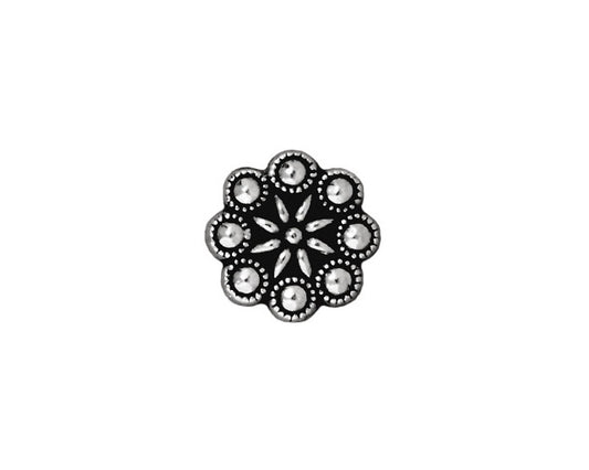 Czech Rosette Button 12.25mm