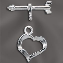 Heart & Arrow 1/2"
