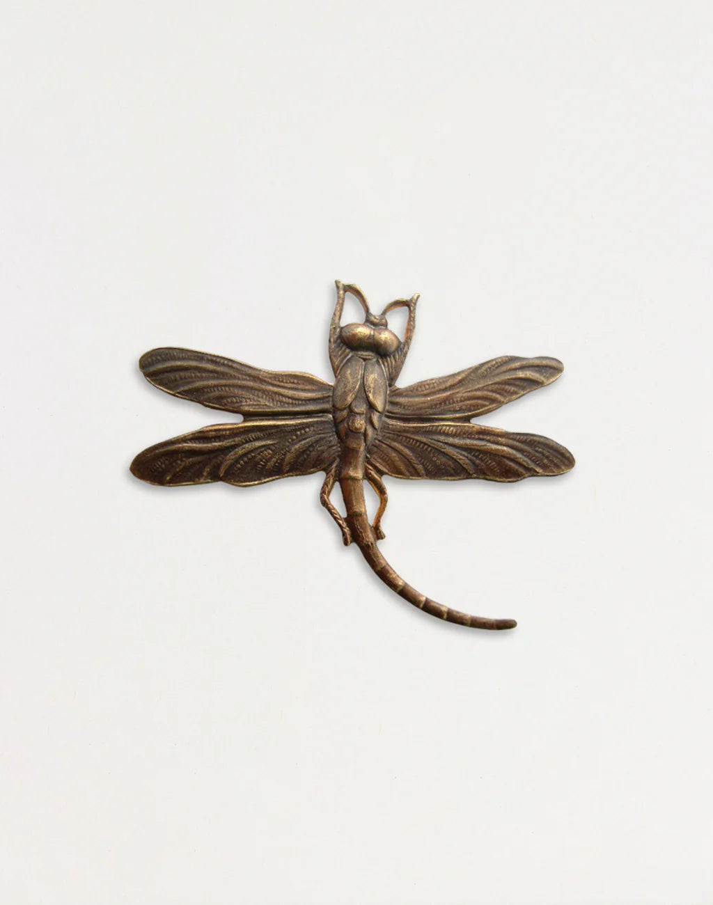 Art Deco Dragonfly Pendant 47x35mm