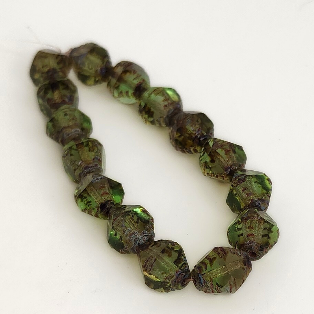 Faceted Bicone 9mm