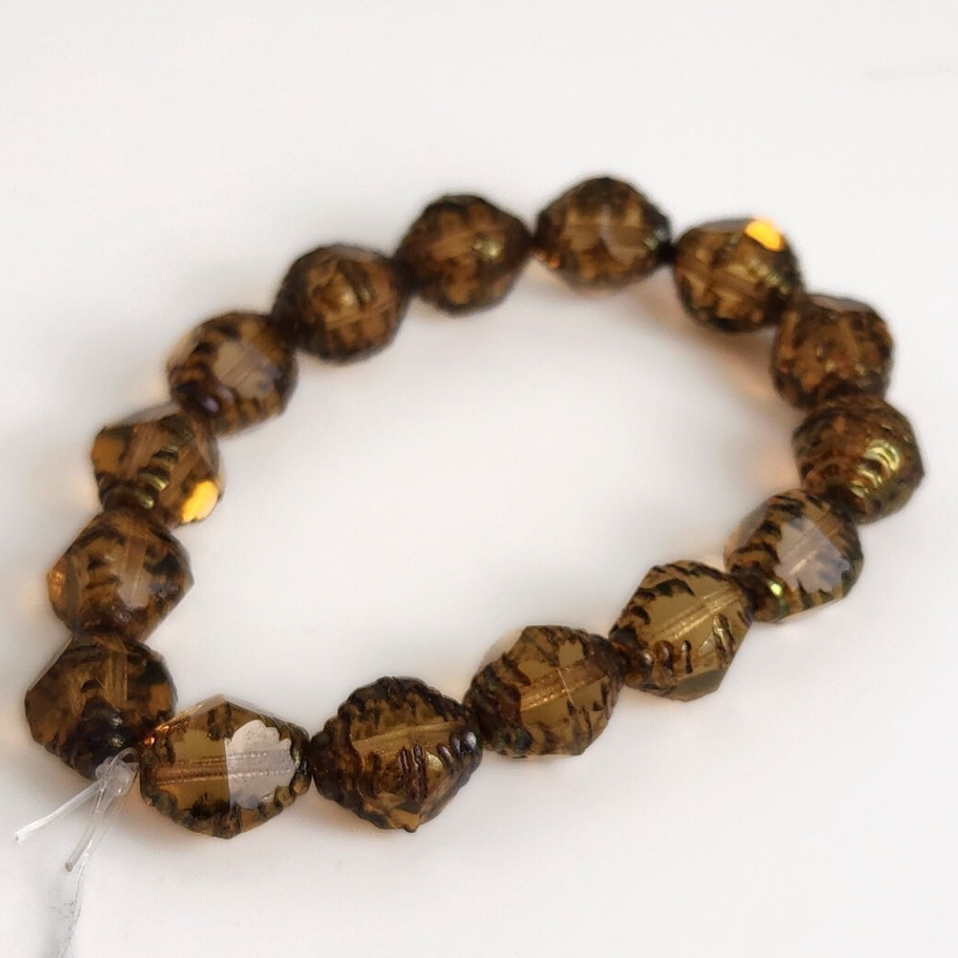 Faceted Bicone 9mm