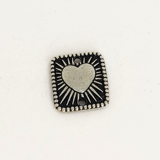 Radiant Heart Link 15x13mm