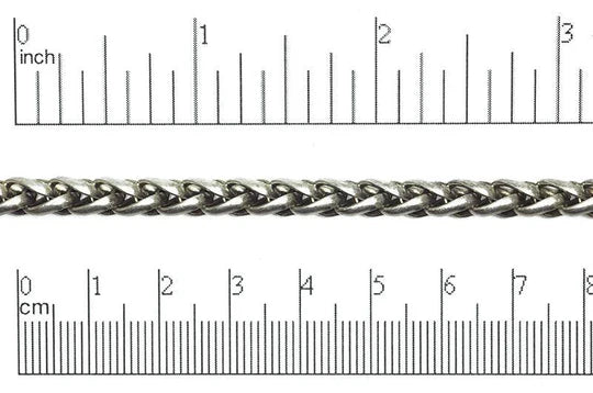 Antique Silver Wheat Chain 5.5mm