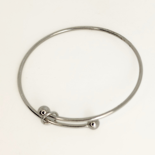 Wire Bracelet w/2 Balls
