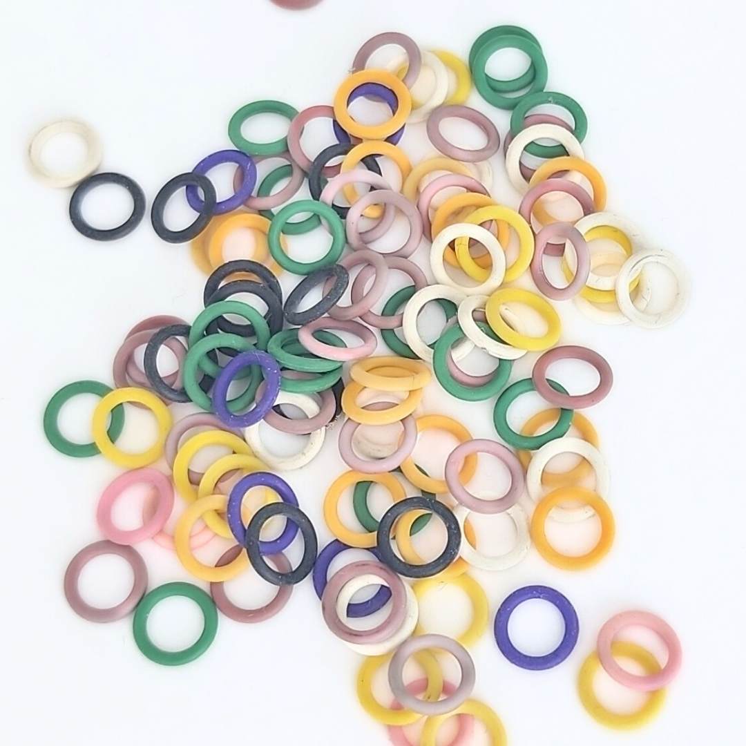 Assorted EPDM Rubber Ring 18g 3/16”