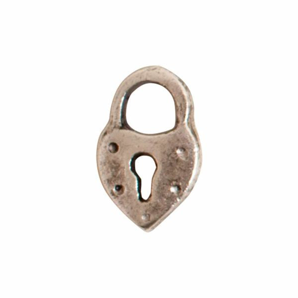 Heart Padlock 10x7mm
