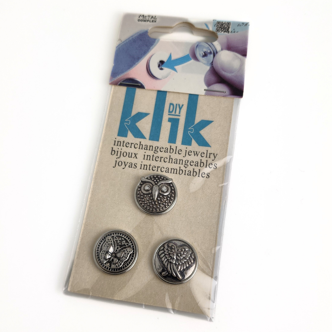 Silver Snap 18mm