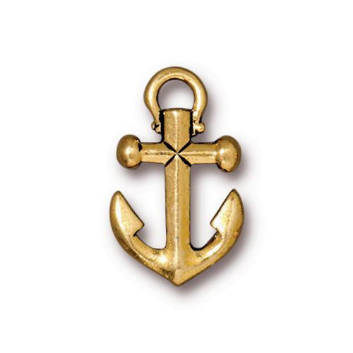 Anchor Drop Charm 19.5mm