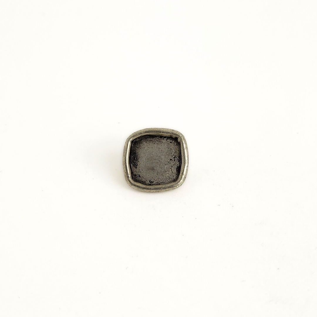 Square Button 12.6mm