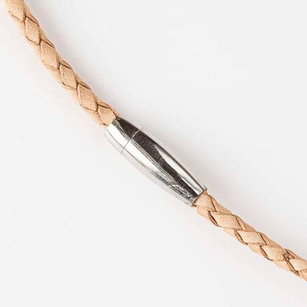 Braided Leather 18"