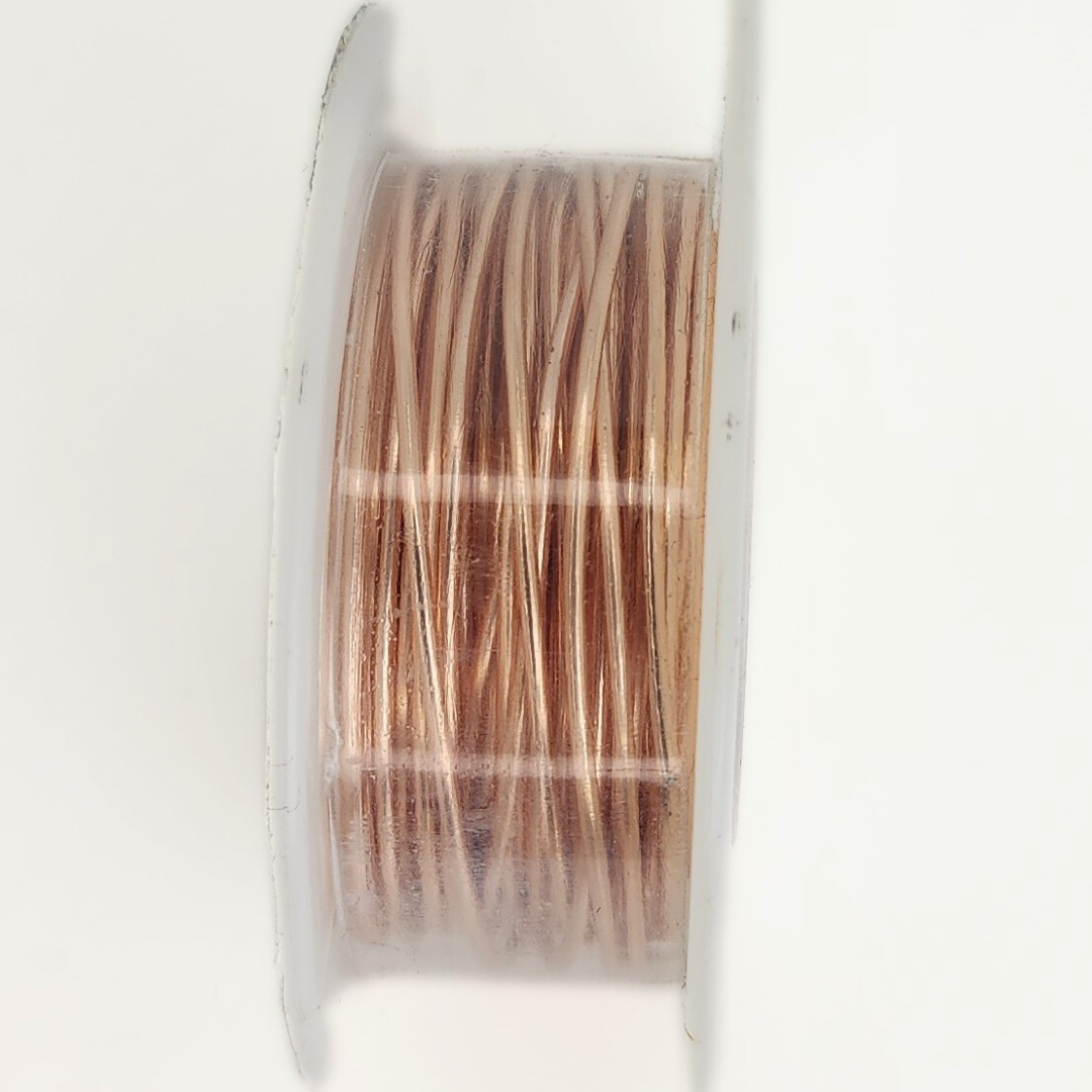 Rose Gold Craft Wire 18g