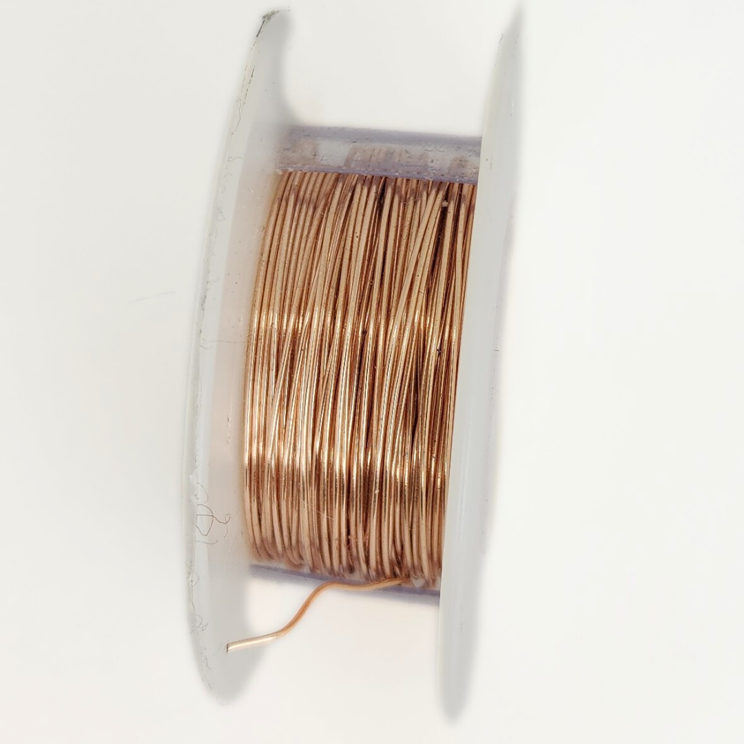 Rose Gold Craft Wire 24g