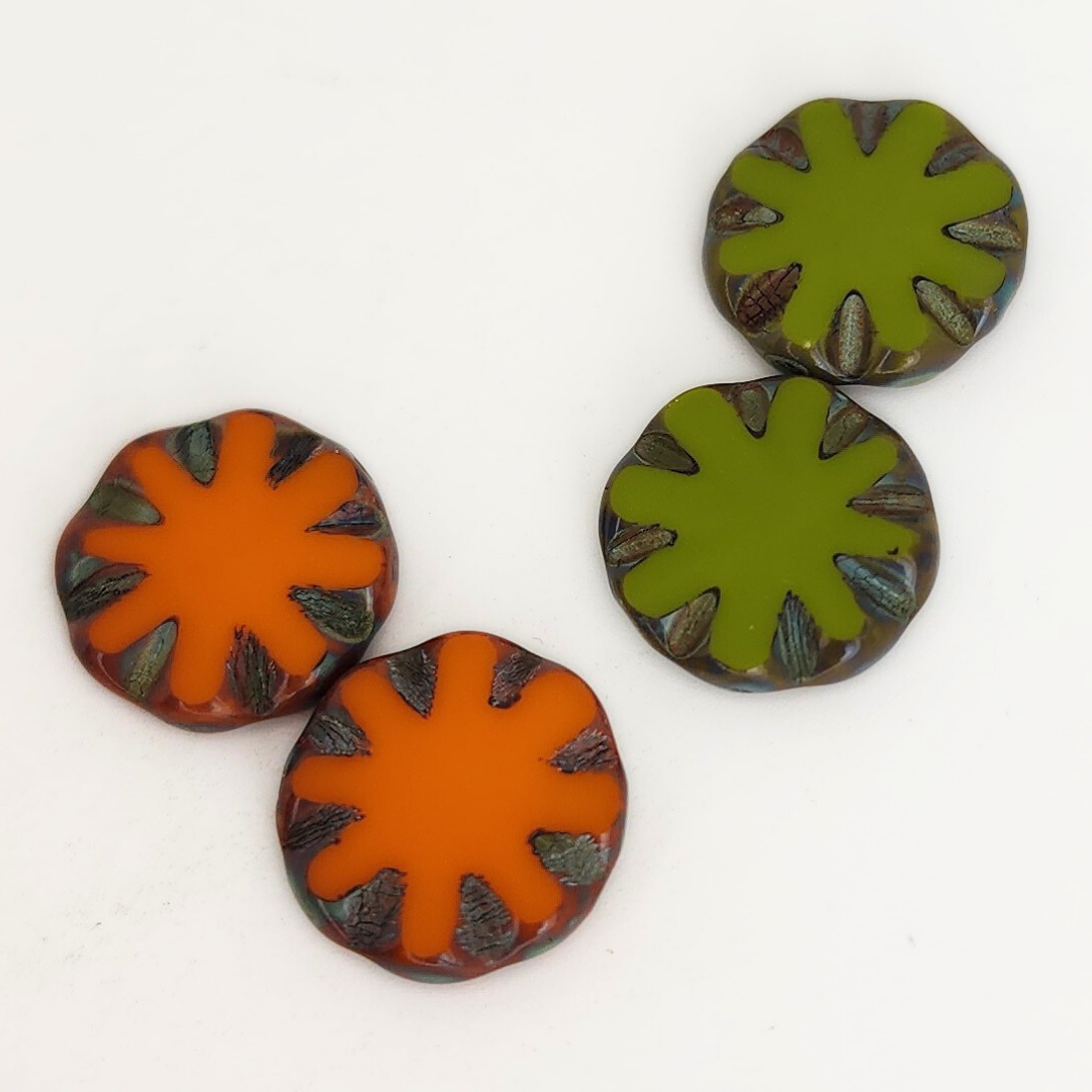 Starburst Flat Coin 9mm