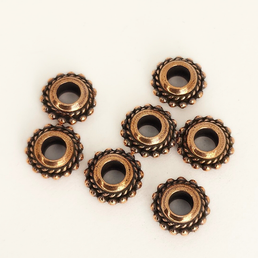 Beaded Twist Euro Large Hole 11mm