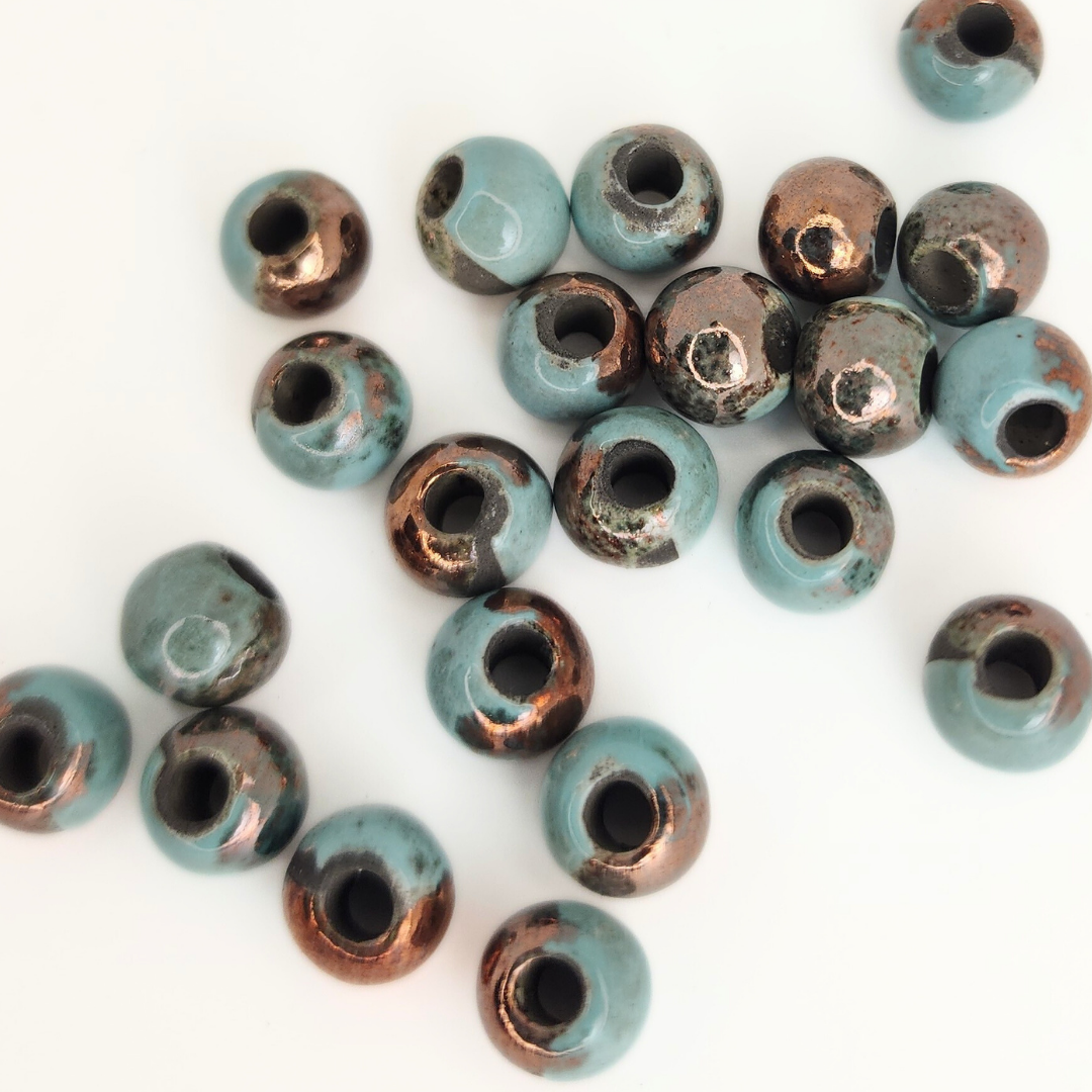 Raku Blue Round 9mm