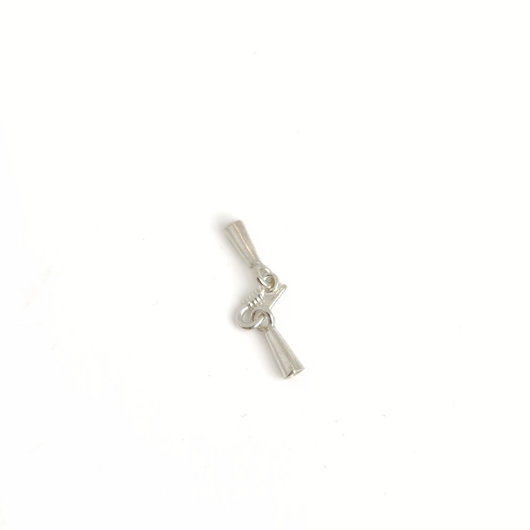 Lil Cone Hook/Eye Clasp 33x5mm