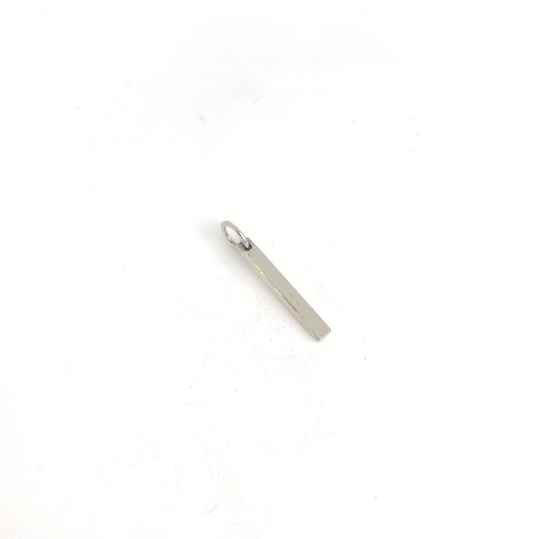 Long Tag Pendant 31x4mm