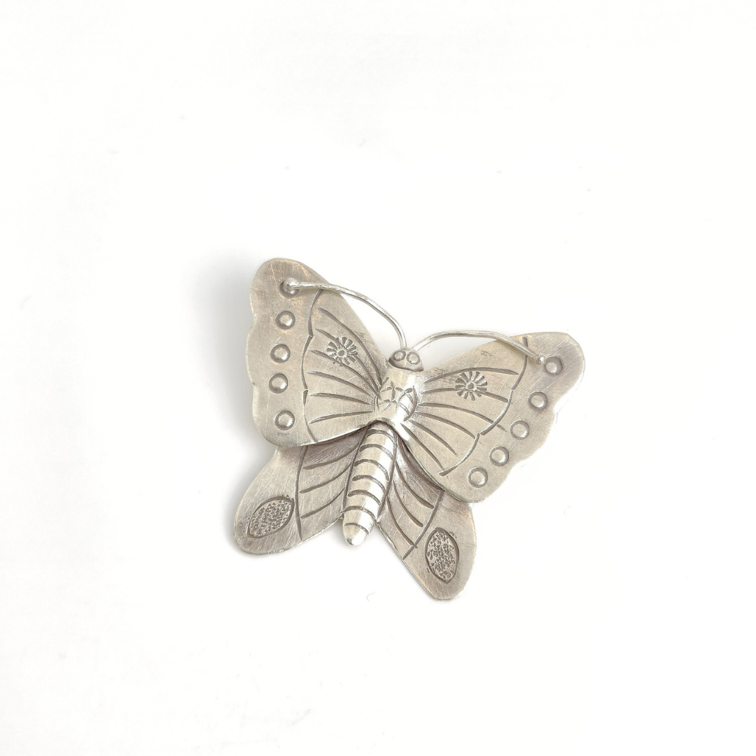 Large Butterfly Pendant 45mm