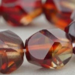 Garnet/Topaz Nugget 8mm