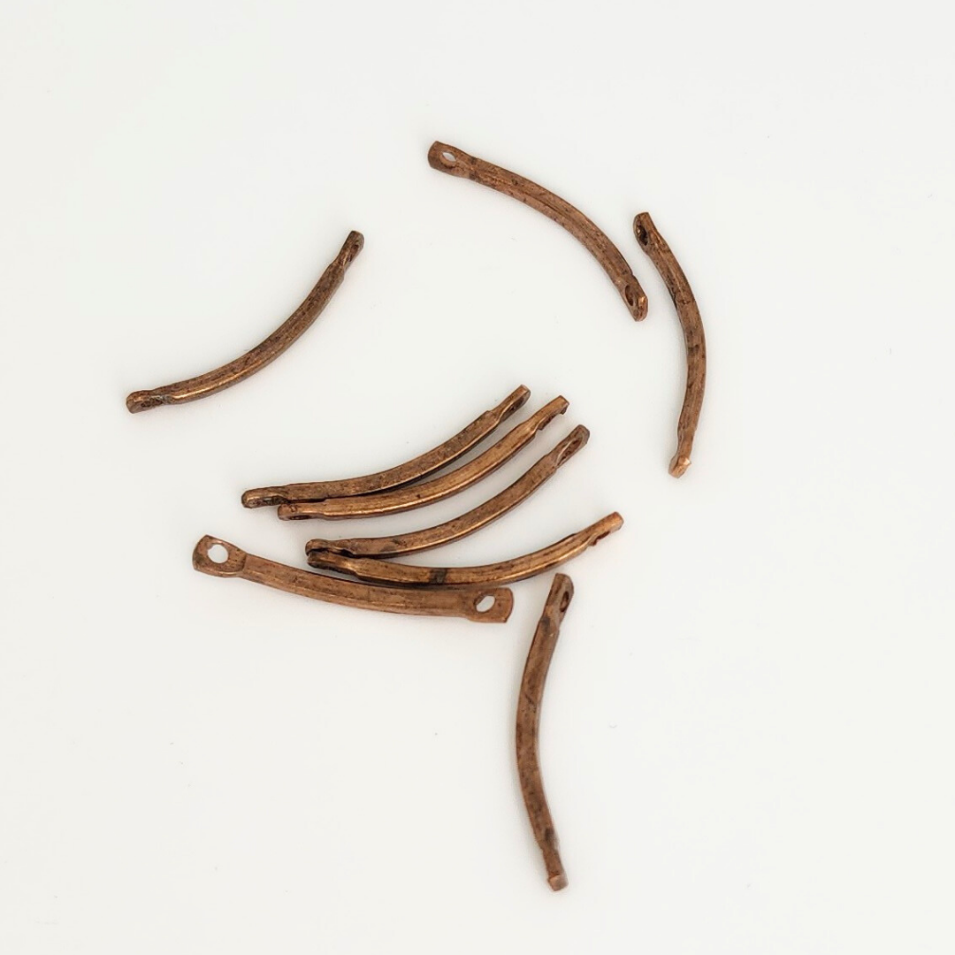 Copper Curved Connector 21mm