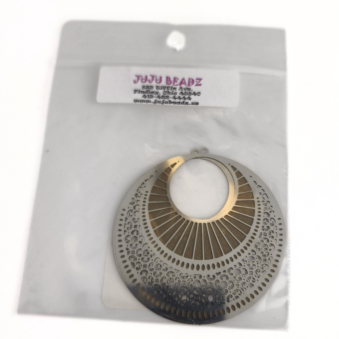 Gold Stripes Art Deco 49mm
