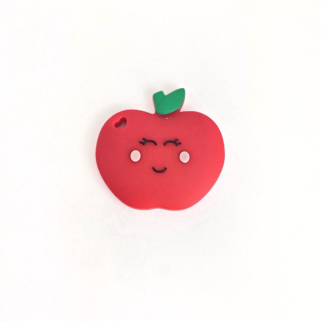 Cheeky Apple Silicone Teether