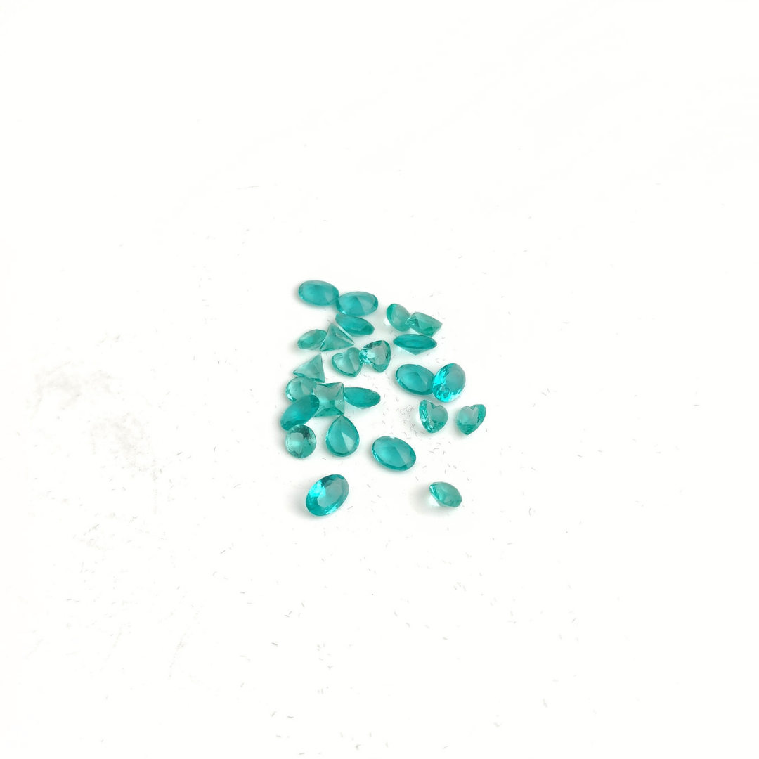 Floating Birthstone Assorted Shapes