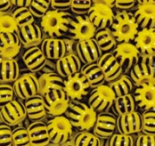 Yellow w/Black Stripes