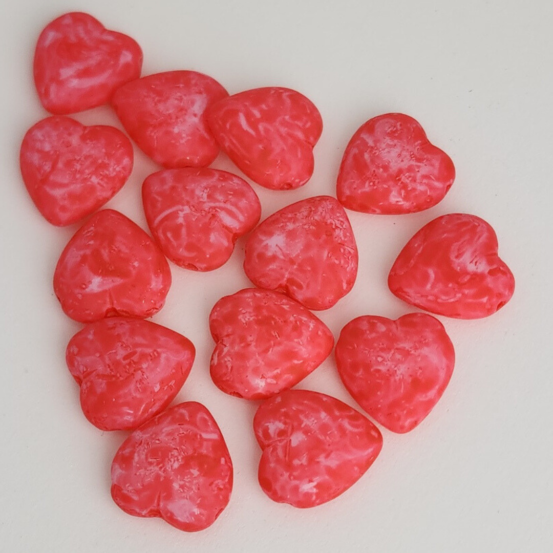 Heart w/ Horizontal Hole 15x16mm