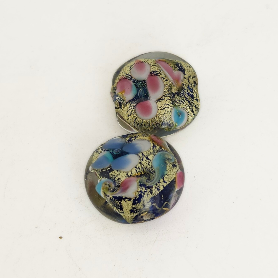 Foiled Glass Round
