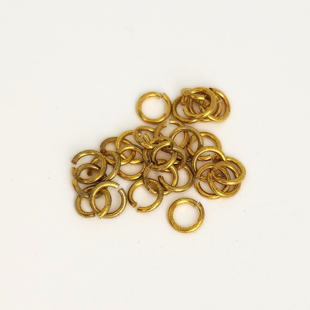 Gold Jump Ring 5mm