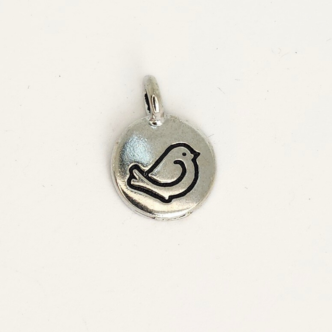 Fat Bird Charm 11mm