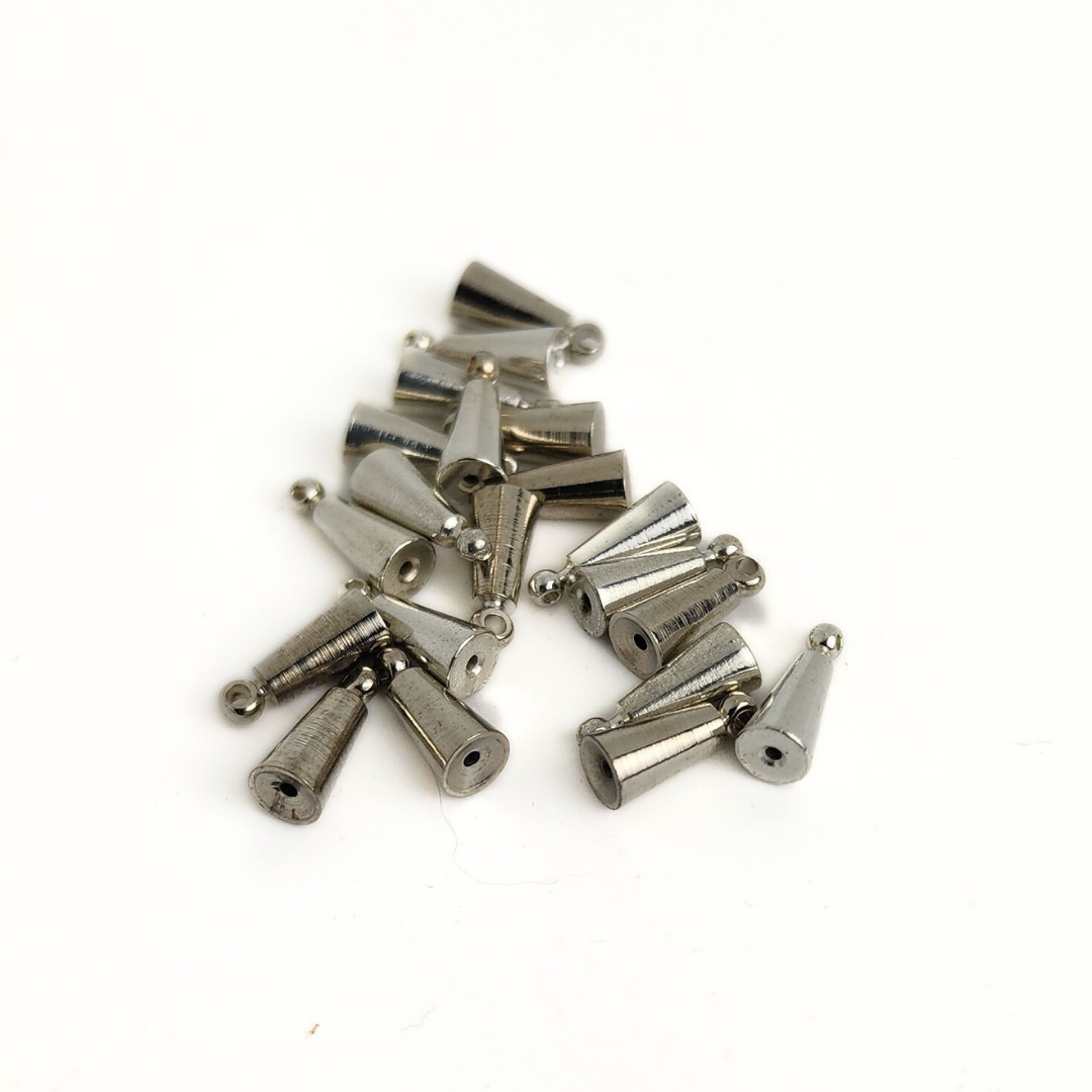 Cone w/Loop Memory Wire End Cap 6.5mm