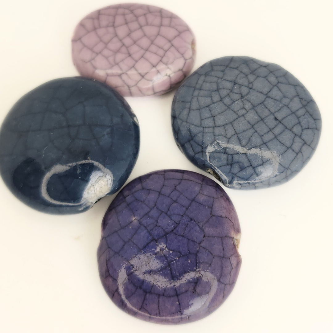 Large Hole Ceramic Round