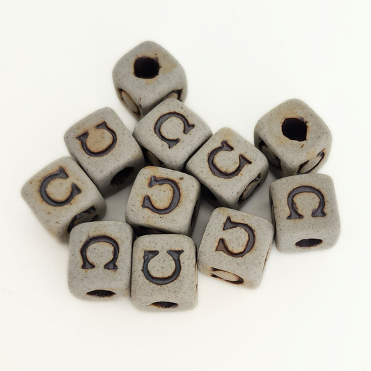 Ceramic Letters 8.5mm