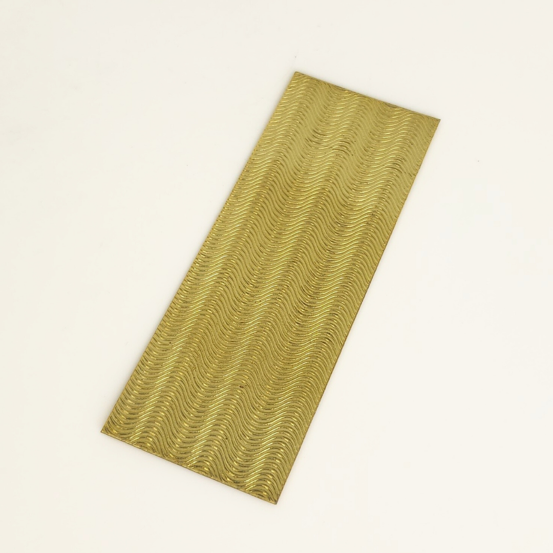 Patterned Brass 1”