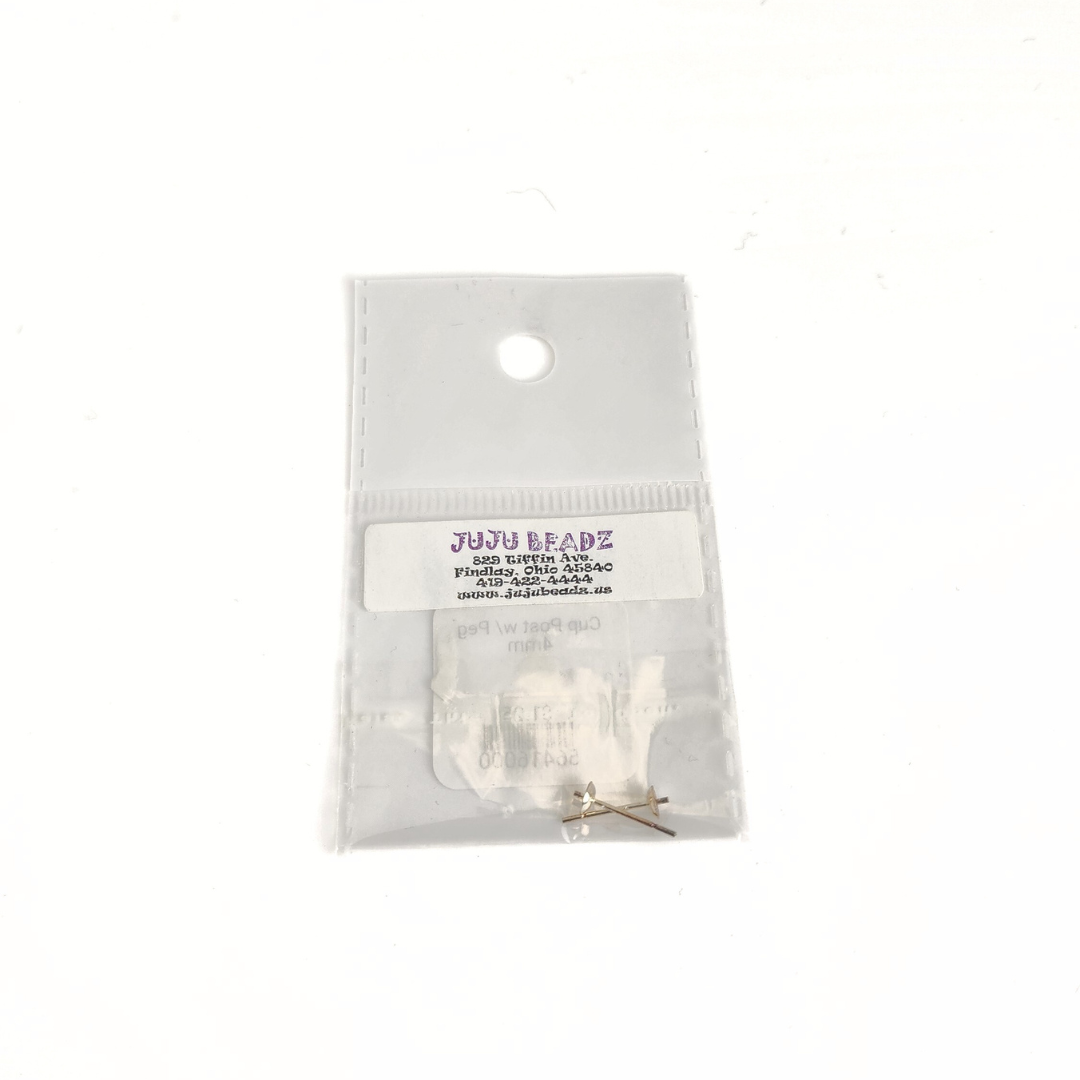 Cup Post w/ Peg 4mm