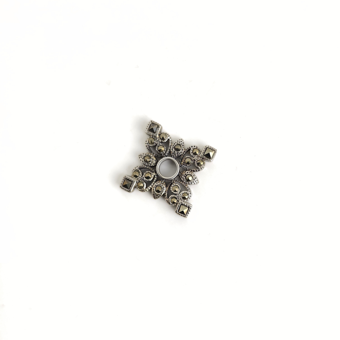 Marcasite Mosaic Square
