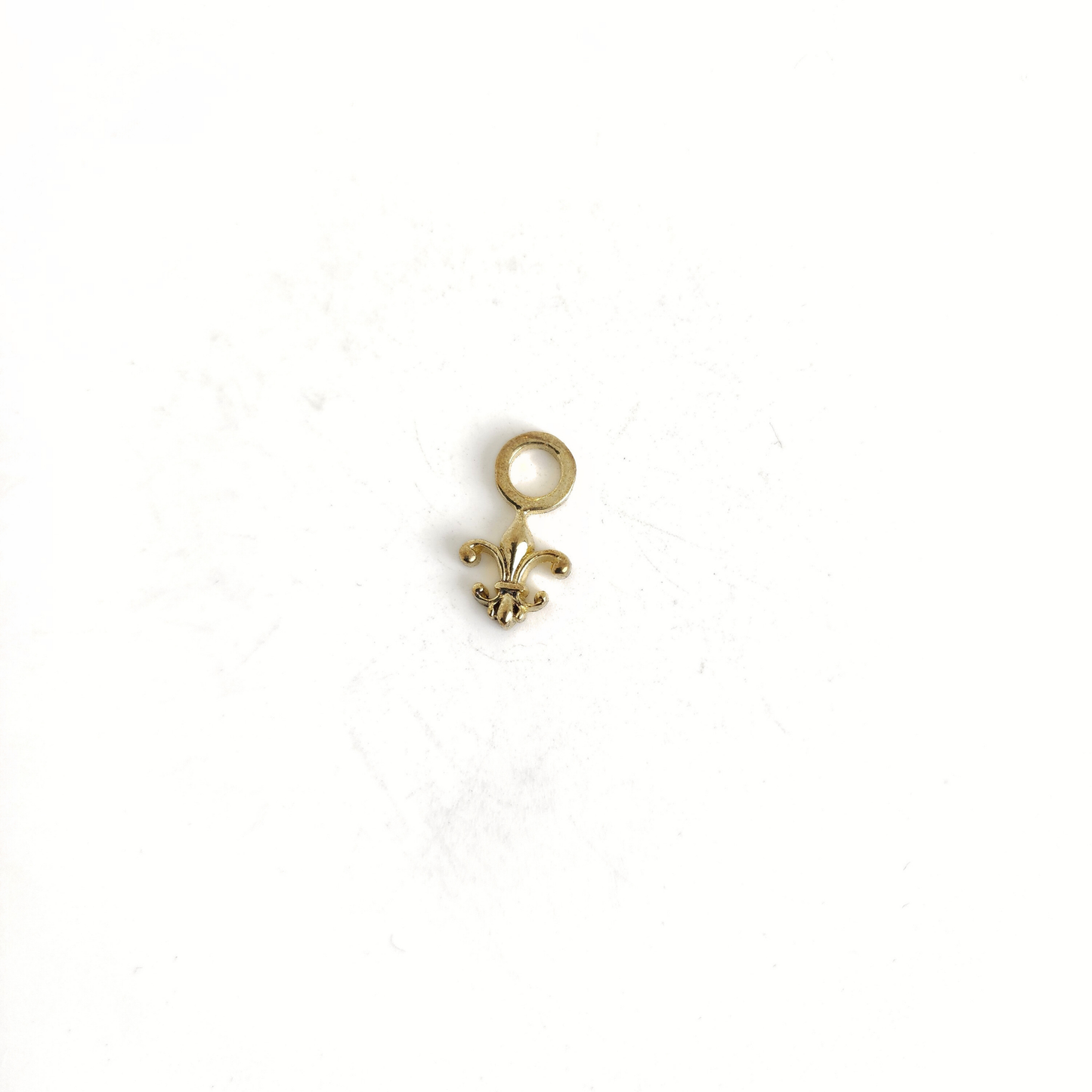 Plated Fleur De Lis Charm