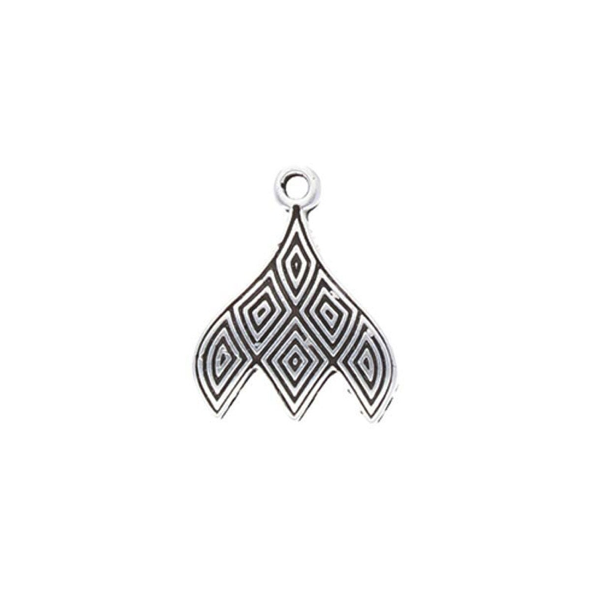 Antique Silver Tourlos III GemDuo Bead Ending