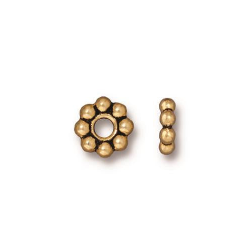Beaded Spacer Large Hole 8mm