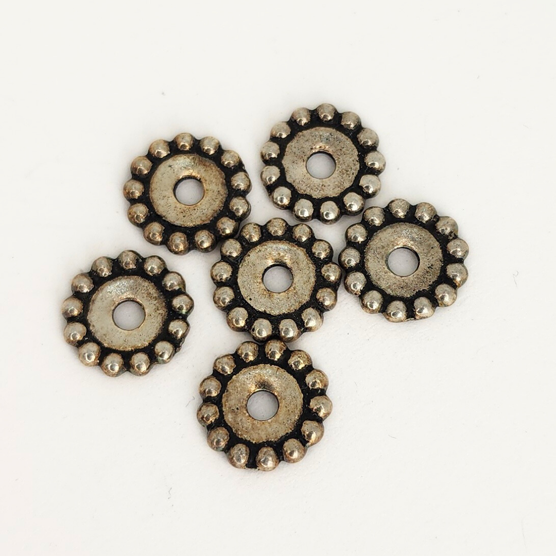 Beaded Spacer Large Hole 12mm