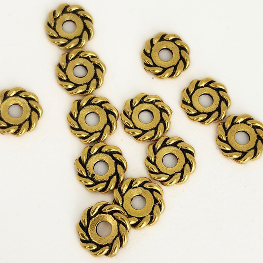 Twist Spacer Large Hole 10mm
