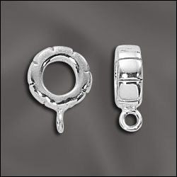 Large Hole Simple Lined Spacer w/Ring 9.5mm