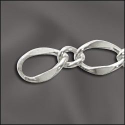 Silver Fancy Curb Chain