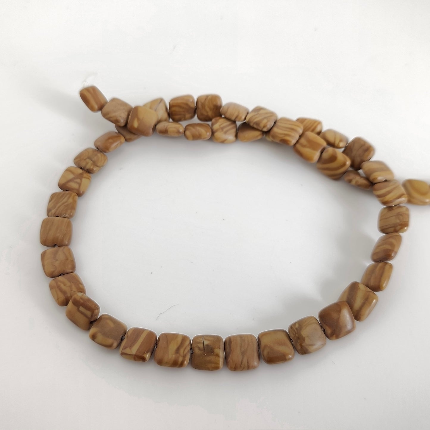 Picture Jasper Matte Puffy Square 8mm
