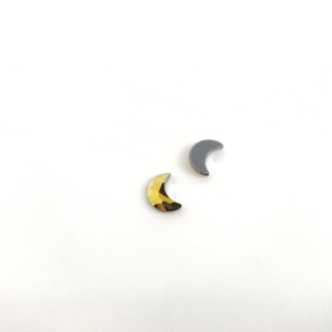Hotfix Moon Flat Back 10x7mm