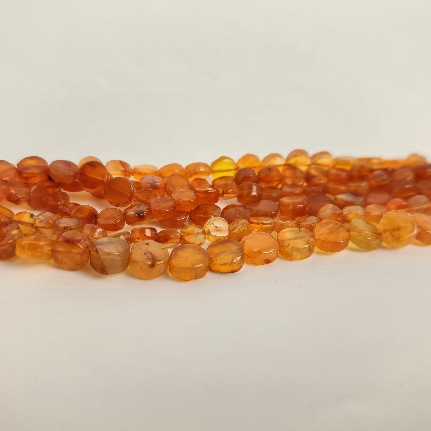 Carnelian Oval Coin 5-12mm