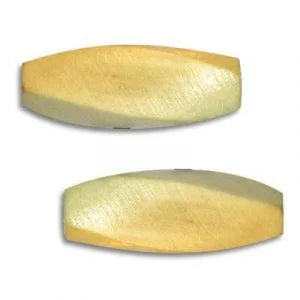 Twist Oval Wood 29x11mm
